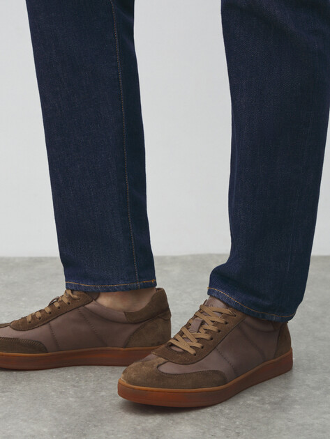 Мужские Кеды Maison david TM3070F-27 коричневый