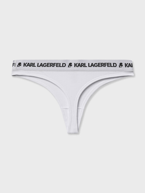 Женские трусы 3 шт. KARL LAGERFELD logo thong (3p), Артикул A1W47149, белый | 4868493. Ракурс 2 Женские трусы 3 шт. KARL LAGERFELD logo thong (3p), Артикул A1W47149, белый | 4868493. Ракурс 2