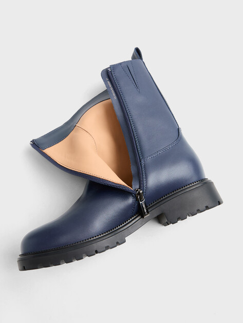 Женские ботинки TENDANCE, Артикул YS-58153-81, темно-синий | 4869361. Ракурс 4