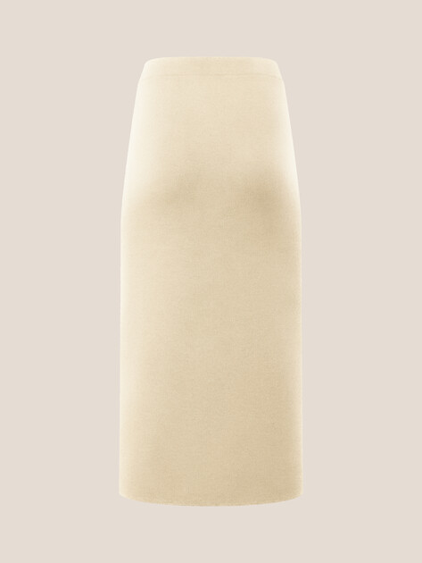Юбка  миди MAISON DAVID, Артикул ML-KN125002, молочно-бежевый | 4871932. Ракурс 7