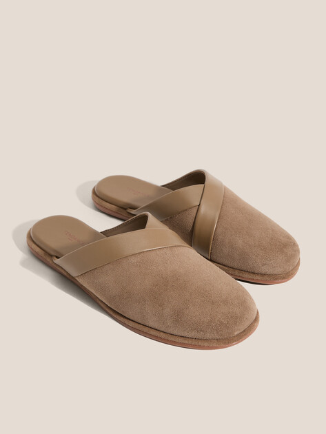 Женские шлепанцы TENDANCE, Артикул YS-58117A-9, зелено-коричневый | 4874107. Ракурс 2