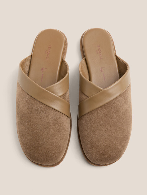 Женские шлепанцы TENDANCE, Артикул YS-58117A-9, зелено-коричневый | 4874107. Ракурс 4