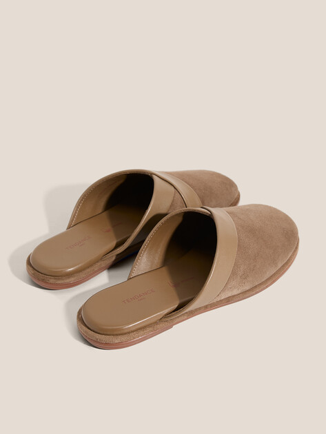 Женские шлепанцы TENDANCE, Артикул YS-58117A-9, зелено-коричневый | 4874107. Ракурс 5