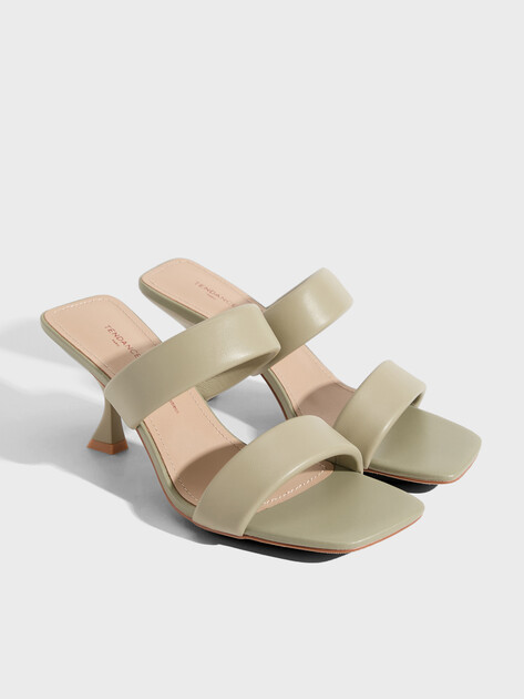 Женские мюли TENDANCE, Артикул YS-578-1, серо-зеленый | 4874213. Ракурс 2