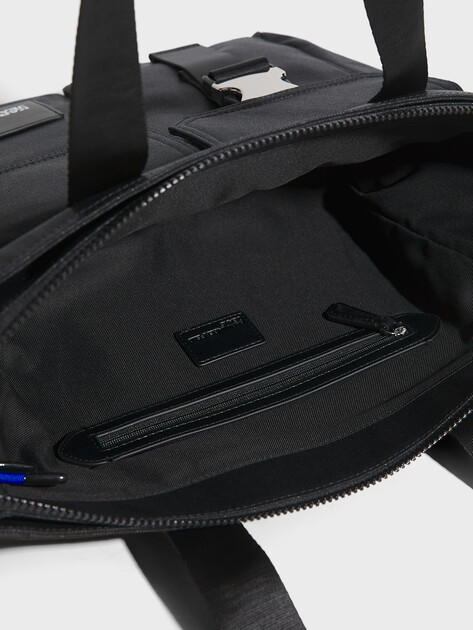 Женский тоут KARL LAGERFELD JEANS klj utility coated dnm tote, Артикул A3W30224, черный | 4874617. Ракурс 4