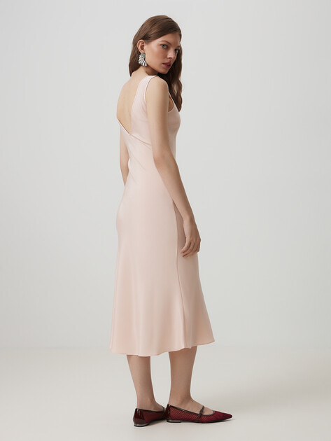 Женское платье LUMIQUE, Артикул YYHZS04, персиковый | 4874822. Ракурс 4 Женское платье LUMIQUE, Артикул YYHZS04, персиковый | 4874822. Ракурс 4