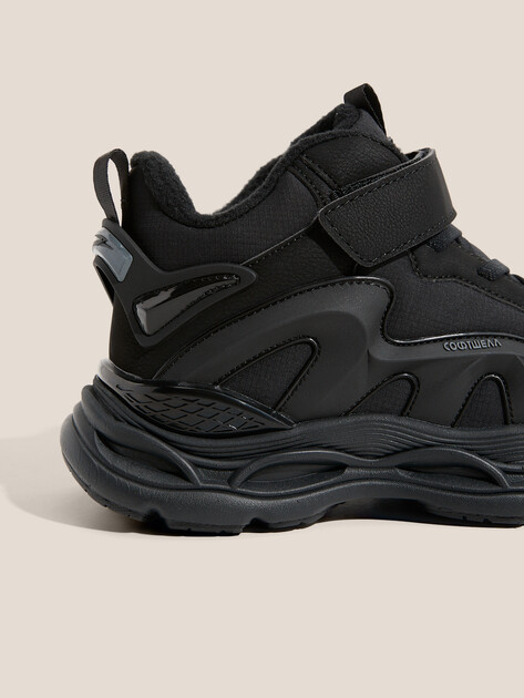 Детские высокие кроссовки KAPIKA, Артикул 731205су-1, черный | 4875125. Ракурс 3