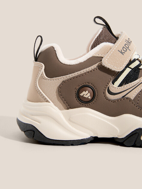 Детские кроссовки KAPIKA, Артикул 71541у-1, коричневый | 4875132. Ракурс 3