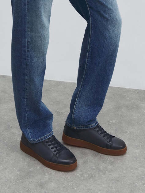 Мужские кеды MAISON DAVID, Артикул TM3151D-1, темно-синий | 4875433. Ракурс 6