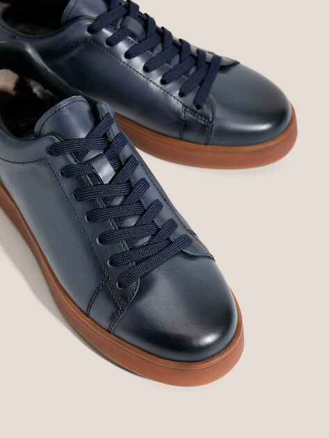 Мужские кеды MAISON DAVID, Артикул TM3151D-1, темно-синий | 4875433. Ракурс 3