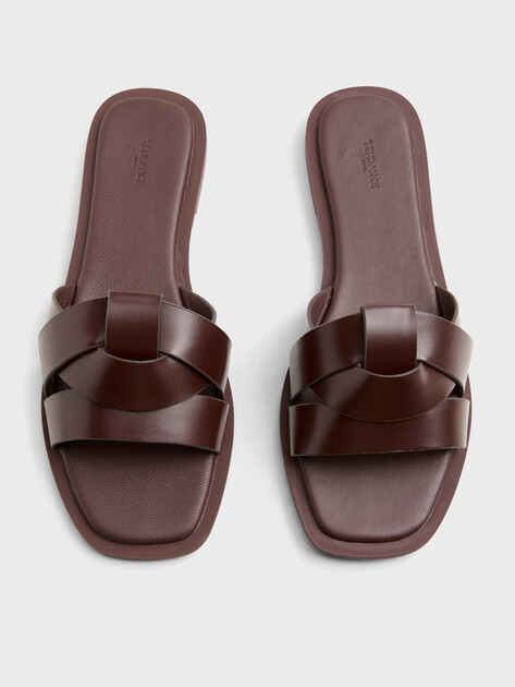 Женские шлепанцы TENDANCE, Артикул JYC263-7, каштановый | 4883896. Ракурс 4