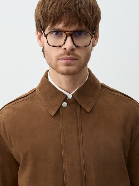 Мужская куртка MAISON DAVID, Артикул HJ-93344, коричневый | 4884066. Ракурс 3