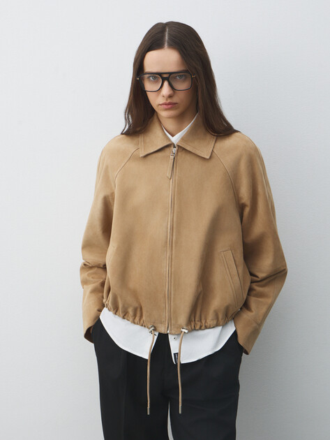 Женская куртка MAISON DAVID, Артикул HJ-92759, светло-бежевый | 4884133. Ракурс 2 Женская куртка MAISON DAVID, Артикул HJ-92759, светло-бежевый | 4884133. Ракурс 2