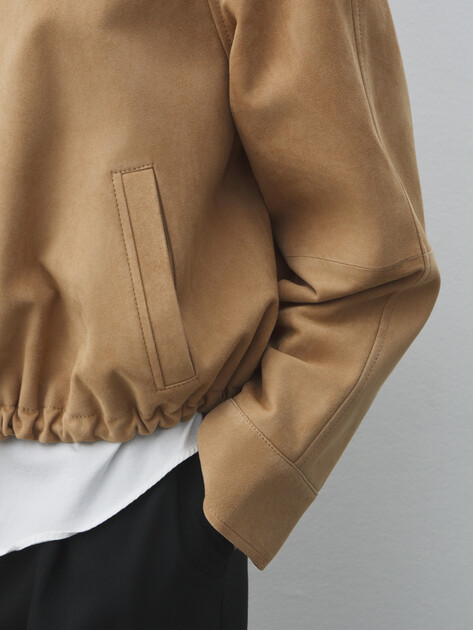 Женская куртка MAISON DAVID, Артикул HJ-92759, светло-бежевый | 4884133. Ракурс 4 Женская куртка MAISON DAVID, Артикул HJ-92759, светло-бежевый | 4884133. Ракурс 4