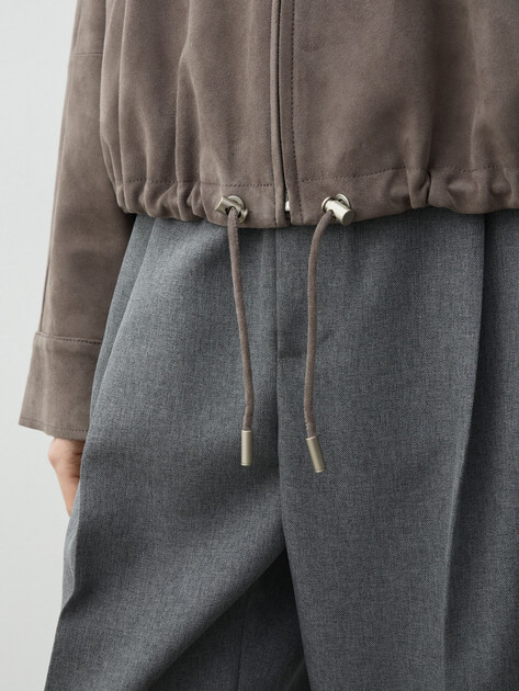 Женская куртка MAISON DAVID, Артикул HJ-92759, серый | 4884137. Ракурс 3