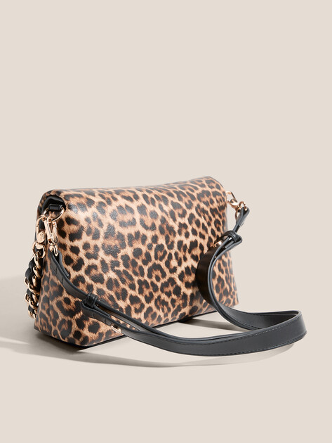 Женская сумка  LIU∙JO CIRRY, Артикул AA6148, леопардовый принт | 4886020. Ракурс 3