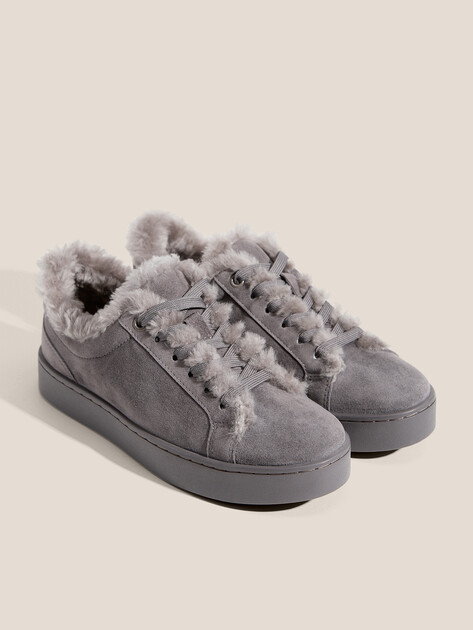 Женские кеды TENDANCE, Артикул HC2129-24, фиолетово-серый | 4887493. Ракурс 2