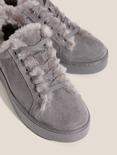 Женские кеды TENDANCE, Артикул HC2129-24, фиолетово-серый | 4887493. Ракурс 3