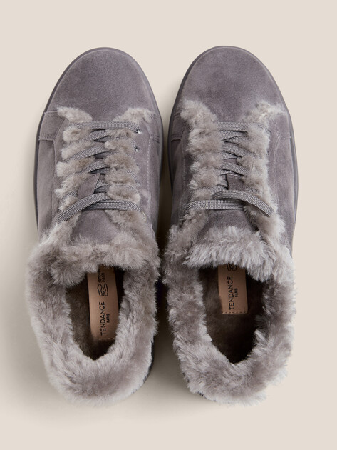 Женские кеды TENDANCE, Артикул HC2129-24, фиолетово-серый | 4887493. Ракурс 4