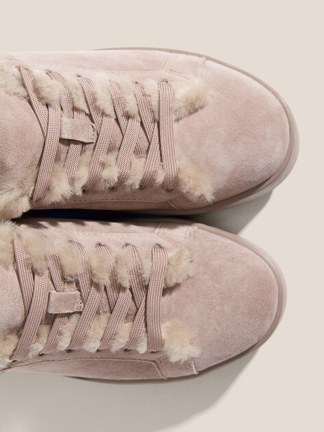 Женские кеды TENDANCE, Артикул HC2129-24, пыльно-розовый | 4887519. Ракурс 3
