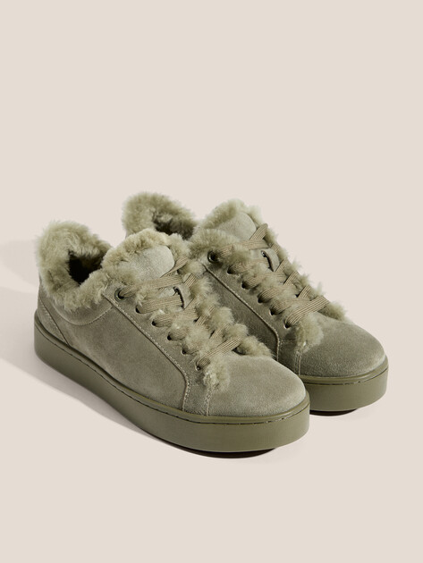 Женские кеды TENDANCE, Артикул HC2129-24, серо-зеленый | 4887526. Ракурс 2