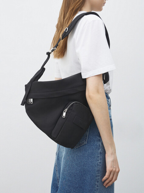 Рюкзак MM6 MAISON MARGIELA JAPANESE SLING BAG, Артикул SB5WG0019, черный | 4887711. Ракурс 6 Рюкзак MM6 MAISON MARGIELA JAPANESE SLING BAG, Артикул SB5WG0019, черный | 4887711. Ракурс 6