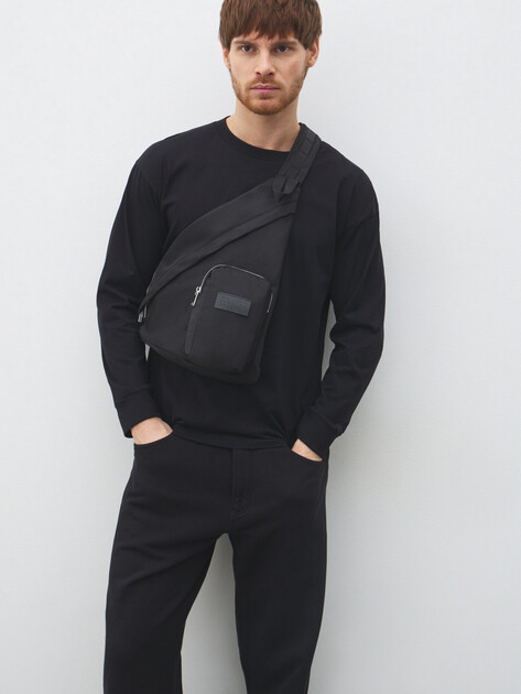 Рюкзак MM6 MAISON MARGIELA JAPANESE SLING BAG, Артикул SB5WG0019, черный | 4887711. Ракурс 5 Рюкзак MM6 MAISON MARGIELA JAPANESE SLING BAG, Артикул SB5WG0019, черный | 4887711. Ракурс 5