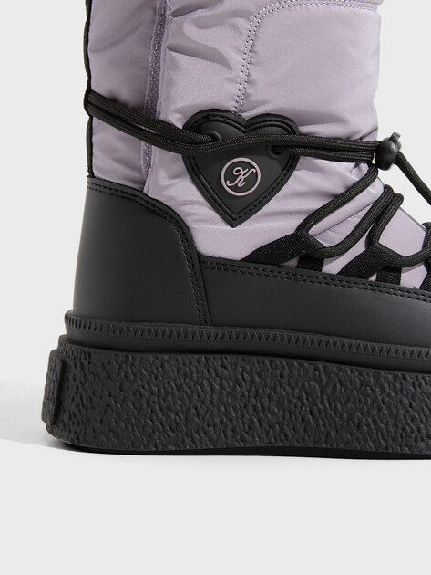 Детские дутики KAPIKA, Артикул 1886д-2, сиреневый | 4887917. Ракурс 3