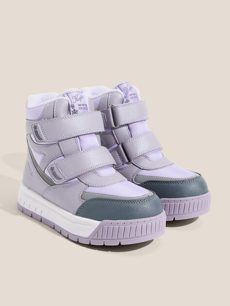 Детские ботинки KAPIKA, Артикул 42527-1, сиреневый | 4888134. Ракурс 2