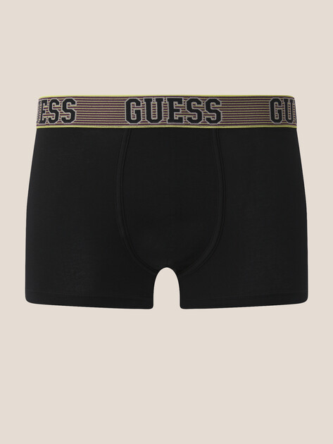 Мужские трусы 3 шт. GUESS BOXER TRUNK 3 PACK, Артикул U5YG00K6YW1, черный | 4890095. Ракурс 2
