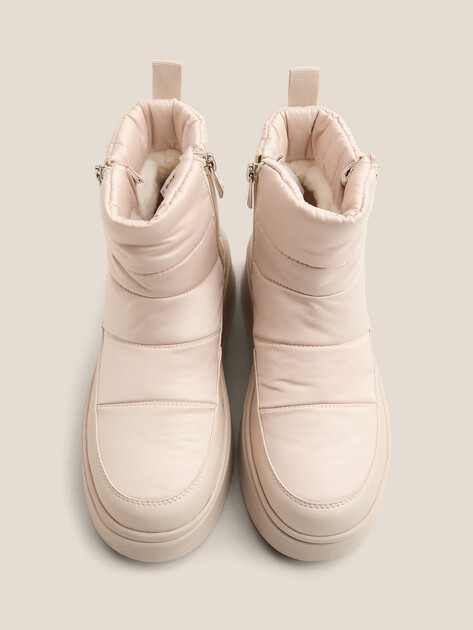 Женские дутики TENDANCE, Артикул AJ1490-4-5, светло-бежевый | 4891572. Ракурс 4