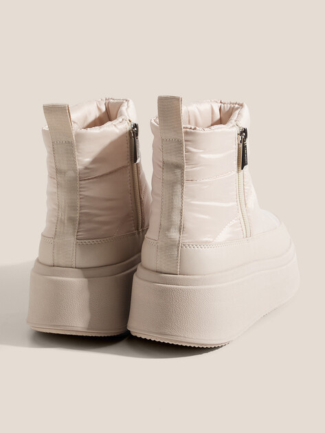 Женские дутики TENDANCE, Артикул AJ1490-4-5, светло-бежевый | 4891572. Ракурс 5