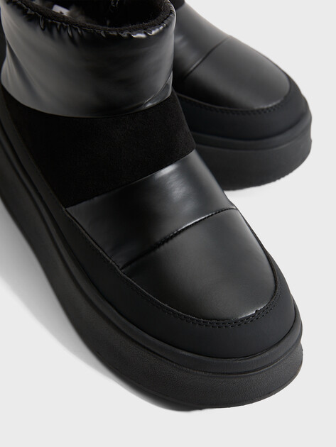 Женские дутики TENDANCE, Артикул AJ1490-4-16, черный | 4891580. Ракурс 3
