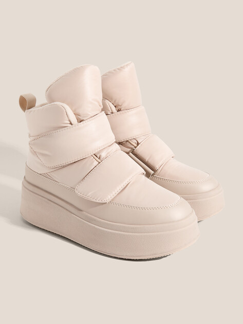 Женские дутики TENDANCE, Артикул AJ1652-4-4, светло-бежевый | 4891645. Ракурс 2