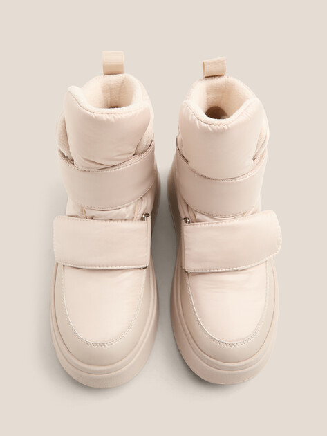 Женские дутики TENDANCE, Артикул AJ1652-4-4, светло-бежевый | 4891645. Ракурс 4