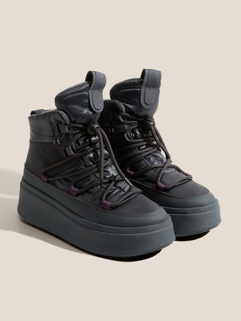 Женские дутики TENDANCE, Артикул AJ1652-4-7, темно-серый | 4891667. Ракурс 2