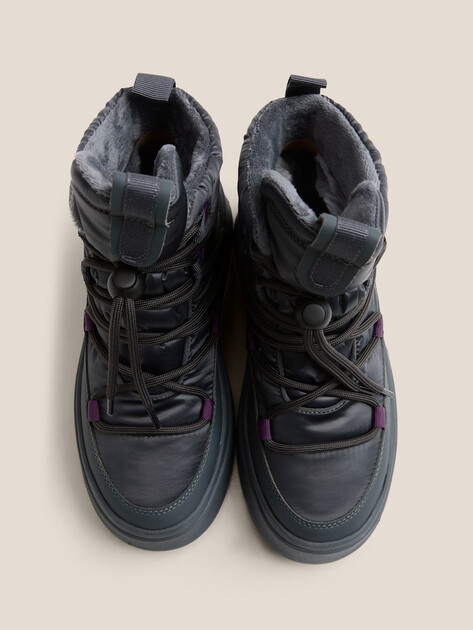 Женские дутики TENDANCE, Артикул AJ1652-4-7, темно-серый | 4891667. Ракурс 4