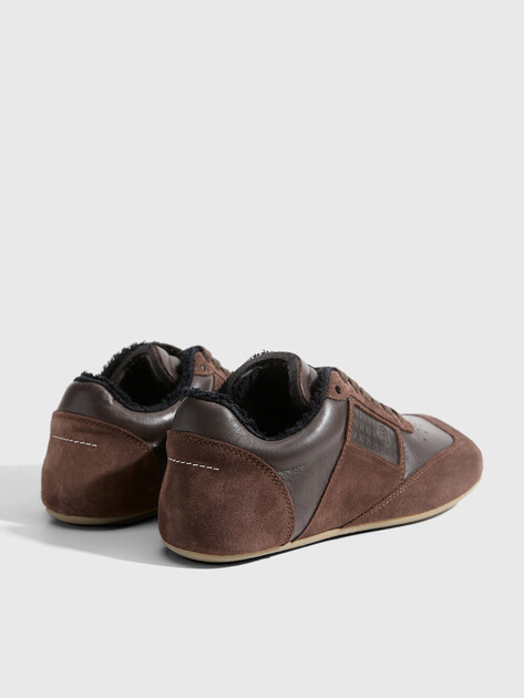 Женские кеды MM6 MAISON MARGIELA, Артикул S66WS0106, коричневый | 4893621. Ракурс 5