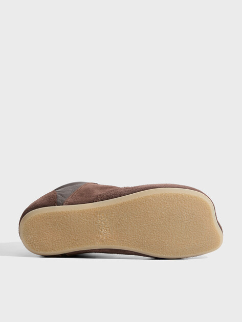Женские кеды MM6 MAISON MARGIELA, Артикул S66WS0106, коричневый | 4893621. Ракурс 6