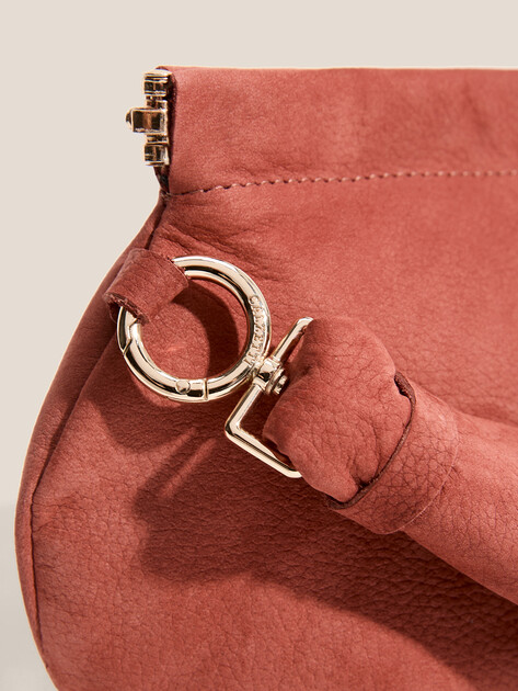 Клатч CALZETTI, Артикул TIZI, кирпичный | 4894208. Ракурс 2