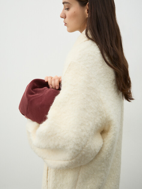 Женское пальто MAISON DAVID, Артикул ML-FU140004, молочно-белый | 4897129. Ракурс 5