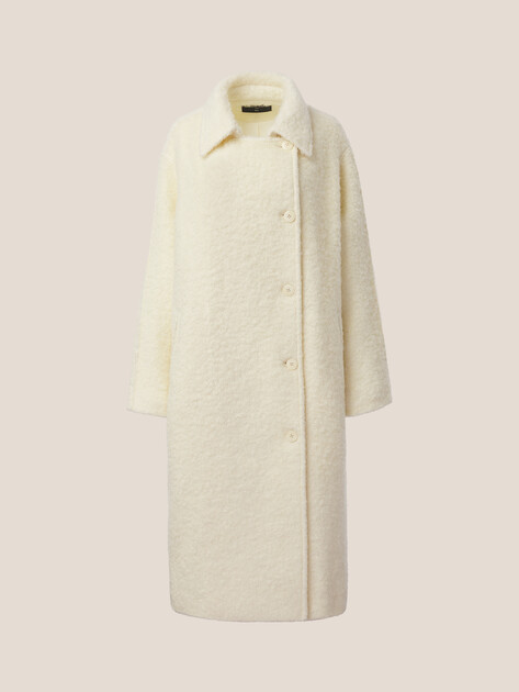 Женское пальто MAISON DAVID, Артикул ML-FU140004, молочно-белый | 4897129. Ракурс 7