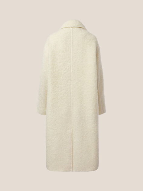 Женское пальто MAISON DAVID, Артикул ML-FU140004, молочно-белый | 4897129. Ракурс 8