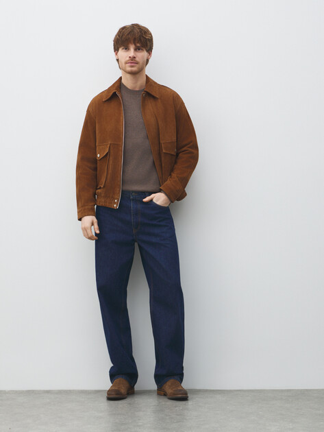 Мужской джемпер MAISON DAVID, Артикул ML-KN9007, светло-коричневый | 4897413. Ракурс 2