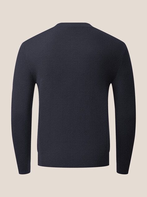 Мужской джемпер MAISON DAVID, Артикул ML-KN9007, темно-синий | 4897427. Ракурс 7
