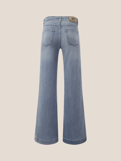 Женские джинсы клеш LIU∙JO, Артикул UA6068, голубой | 4898105. Ракурс 7