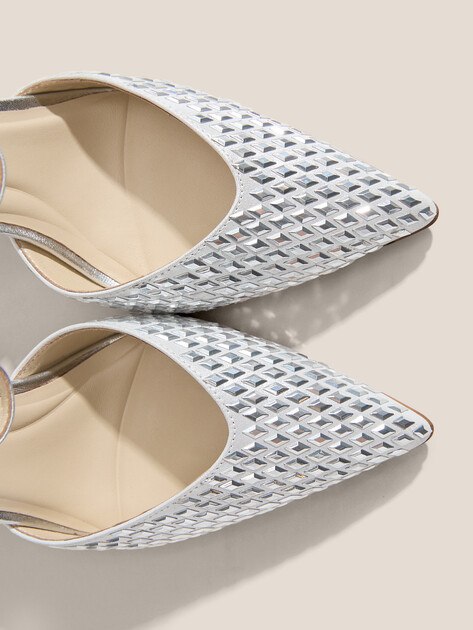 Женские туфли TENDANCE, Артикул GL283-01, серебряный | 4900129. Ракурс 3 Женские туфли TENDANCE, Артикул GL283-01, серебряный | 4900129. Ракурс 3