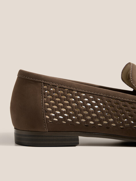 Женские лоферы TENDANCE, Артикул GLC9777-04, темный хаки | 4900244. Ракурс 3