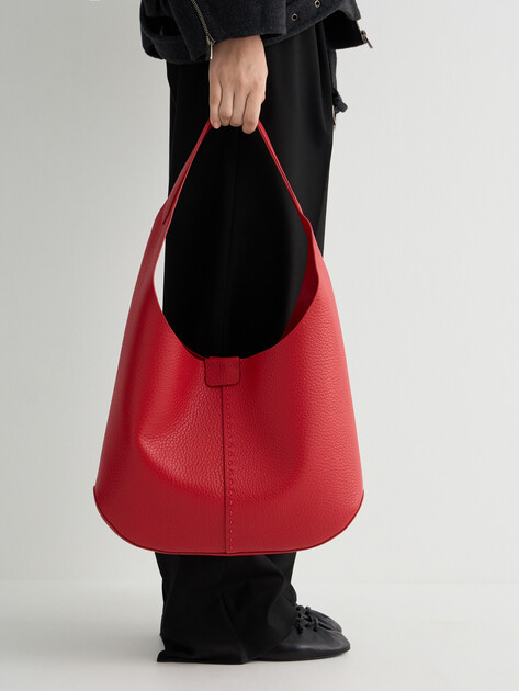 Женский шоппер TENDANCE, Артикул WLV25-711, красный | 4903290. Ракурс 5