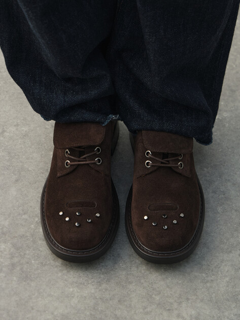 Женские дерби TENDANCE, Артикул GLC5810-01, темно-коричневый | 4903630. Ракурс 6